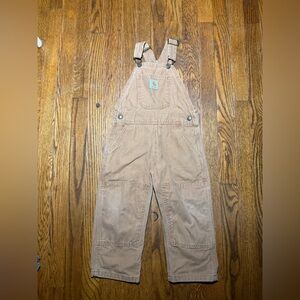 Carhartt Kids Tan Overalls 3T